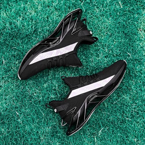 Men's Breathable Mesh Outdoor Sports Running Shoes: Lightweight, Non - Slip. Ideal for Jogging, Gym, Hiking. All - Day Comfort.3