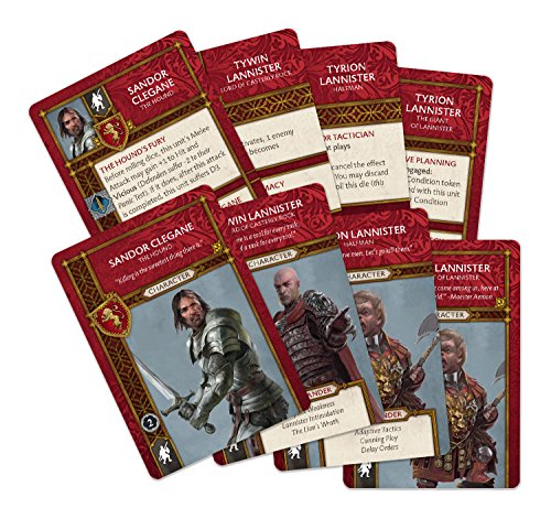 Cmon A Song Of Ice And Fire Tabletop Miniatures Game Lannister Heroes Set I | Strategy Game For Teens And Adults | Ages 14+ | 2+ Players | Average Playtime 45-60 Minutes | Made #TOP4