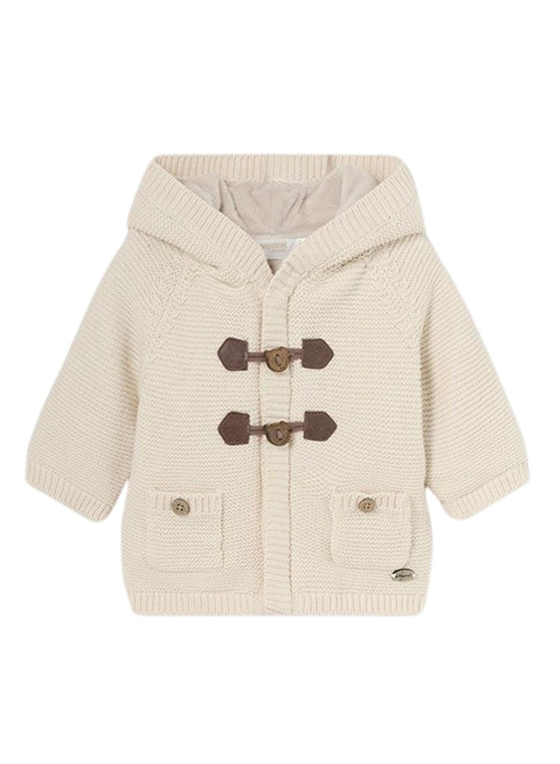 Mayoral Lange Strickjacke Trikot für Baby - Jungen Keramik
