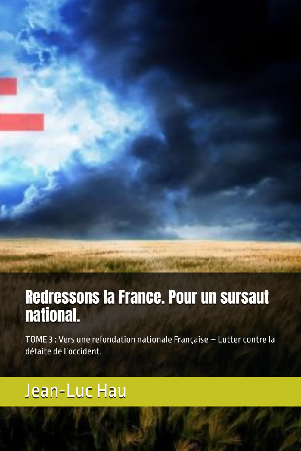 Redressons la France. Pour un sursaut national.: TOME 3 : Vers une refondation nationale Française – Lutter contre la défaite de l’occident. (Politique Française.)