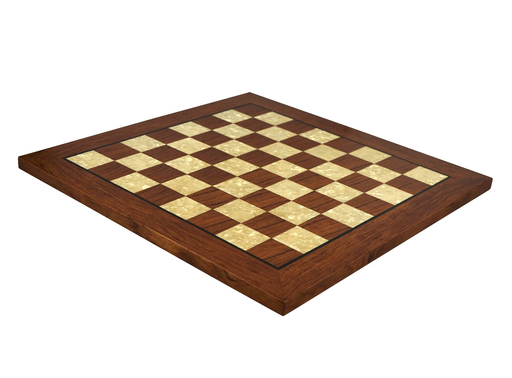 Helena - Set di scacchi in legno di palissandro, 50 cm, pesato Sheesham, feroce cavaliere Staunton, pezzi da 8,7 cm