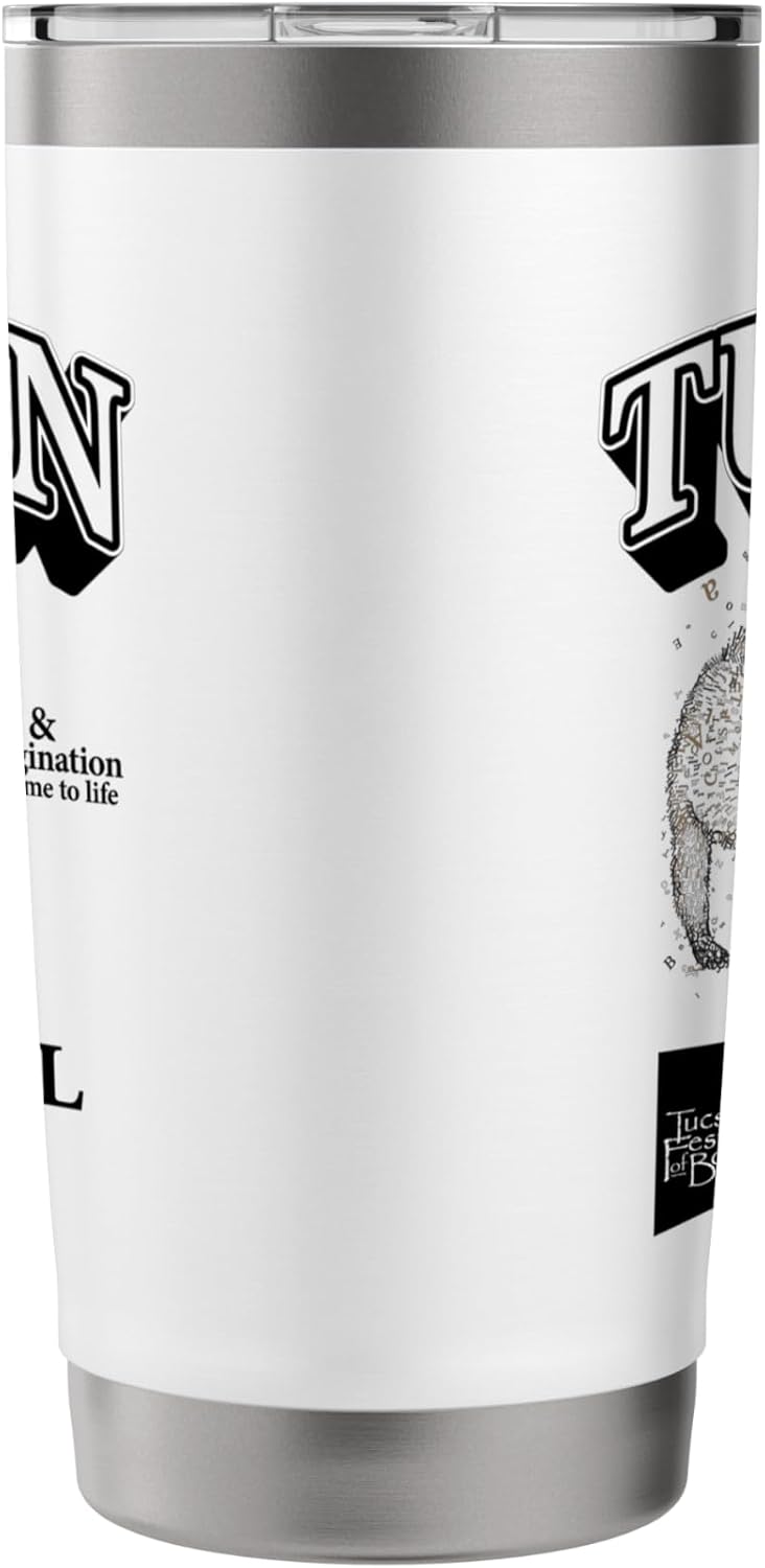 Tucson Festival of Book | TFOB 2024 | Coatimundi Mascot Stainless Steel Insulated Tumbler