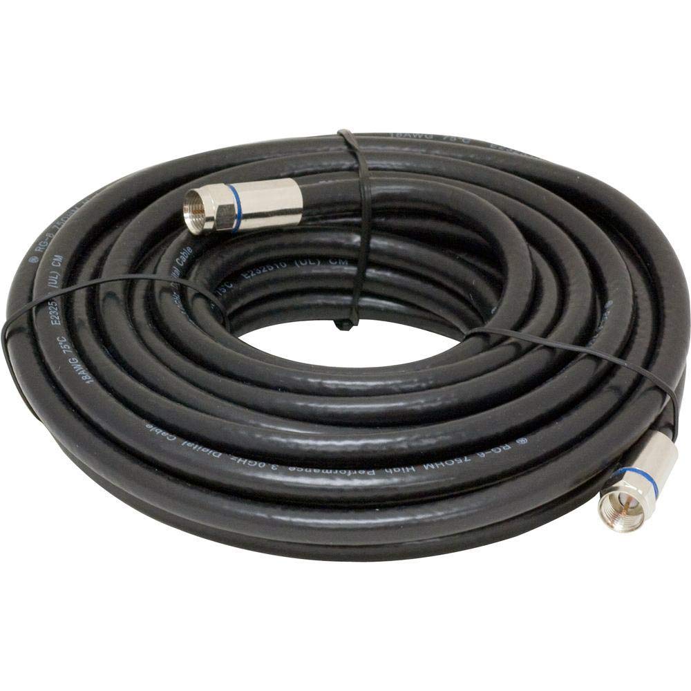 SiriusXM Satellite Radio 50 Foot RG6 Coaxial Cable Antenna Cable Extension Kit Works with All Sirius, XM and SiriusXM Radio Receivers and Boomboxes
