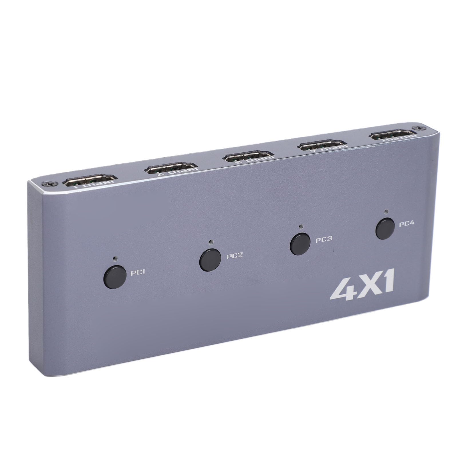 Bewinner 4K 60Hz HDMI KVM with USB 2.0 for 4 Computers, 4 Port Switcher Share One Monitor & USB Devices, Support CEC VRR ALLM, Aluminum Housing-image-45