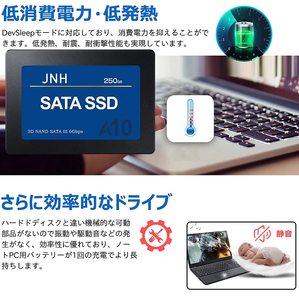 【新品未開封】2.5インチＳＳＤ（250GB）３個セット SSD 250gb 2.5インチ」の人気商品一覧 | 安い商品を通販サイト