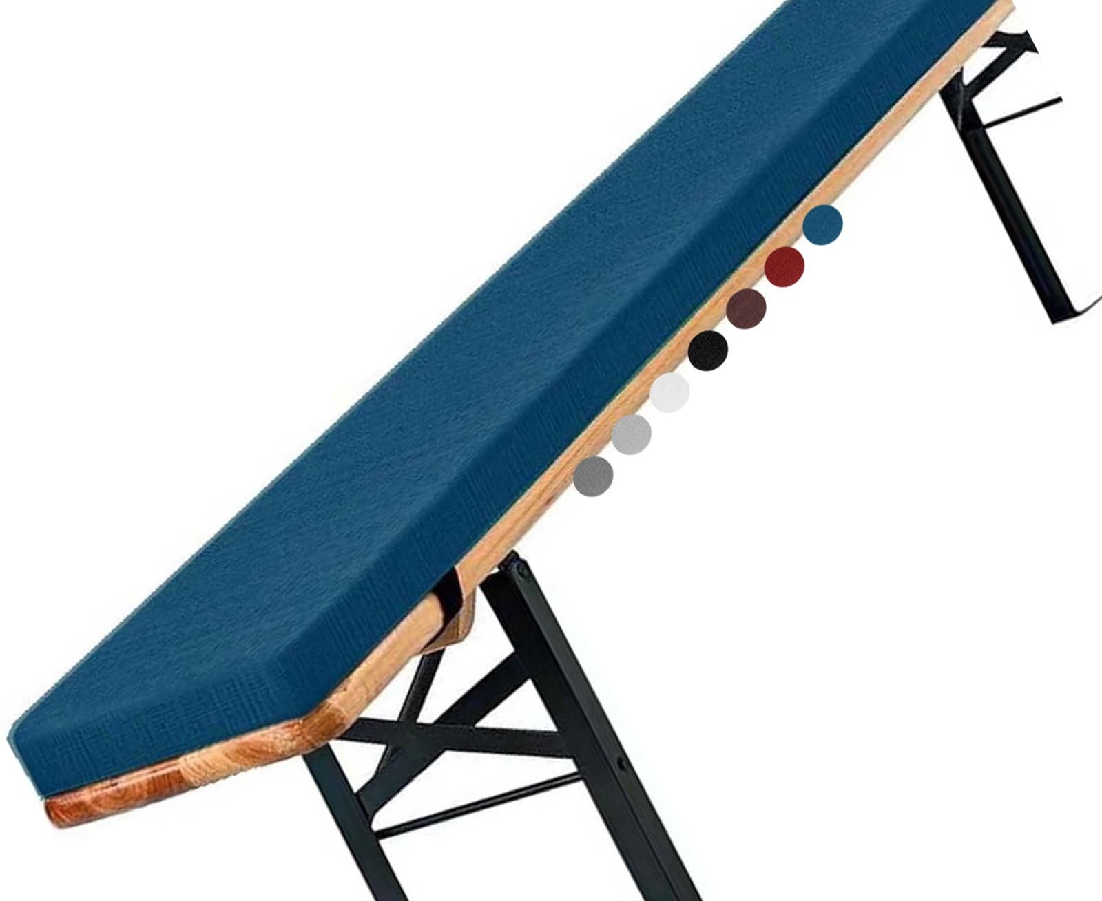 Coussin de banc antidérapant et déhoussable pour un confort durable extérieur
