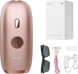 Depilador a Laser IPL MLAY T11 – Depilação Duradoura e Profissional para Corpo e Rosto, 14,4J, 3 Níveis de Energia