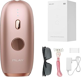 Depilador a Laser IPL MLAY T11 – Depilação Duradoura e Profissional para Corpo e Rosto, 14,4J, 3 Níveis de Energia - Produto 6 mais recomendado com 5 estrelas