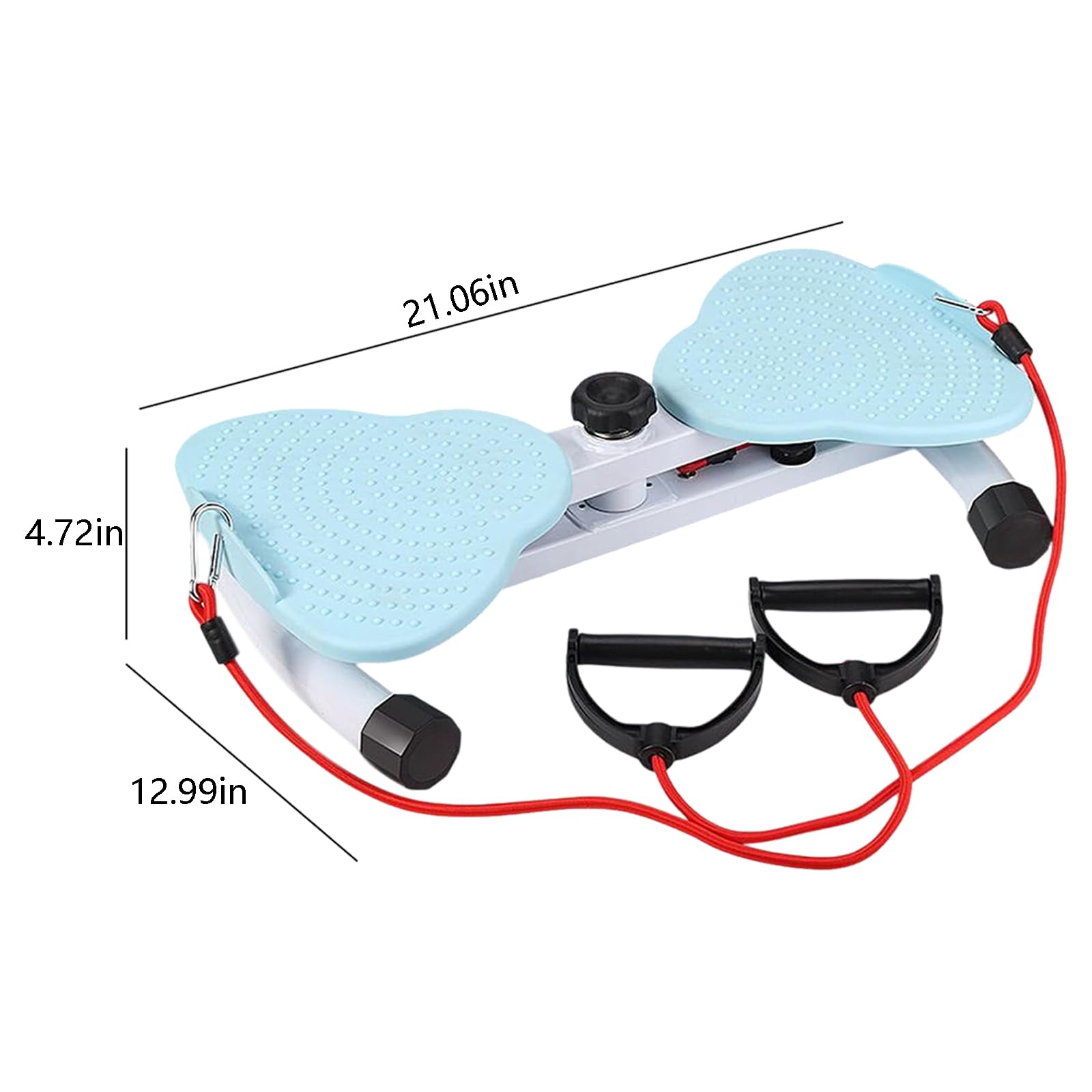 Waist Twist Disc, wielofunkcyjny trenażer z linkami do ściągania i podwyższoną strukturą stopy, do wzmocnienia talii, bioder i pleców
