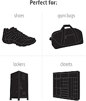 Vista 39 de Sof Sole Sneaker Balls - Bolas desodorizantes para zapatos, bolsas de gimnasio y casilleros, 1 par, Soccer