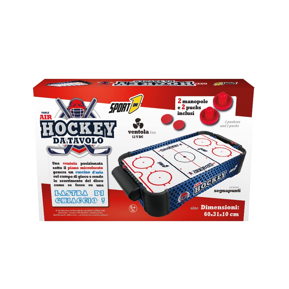 Air Hockey Da Tavolo Bambini Professionale Elettrico Per bambini Disk Tavolo Pusher 60 X 31 X 10 con Tutti gli Accessori