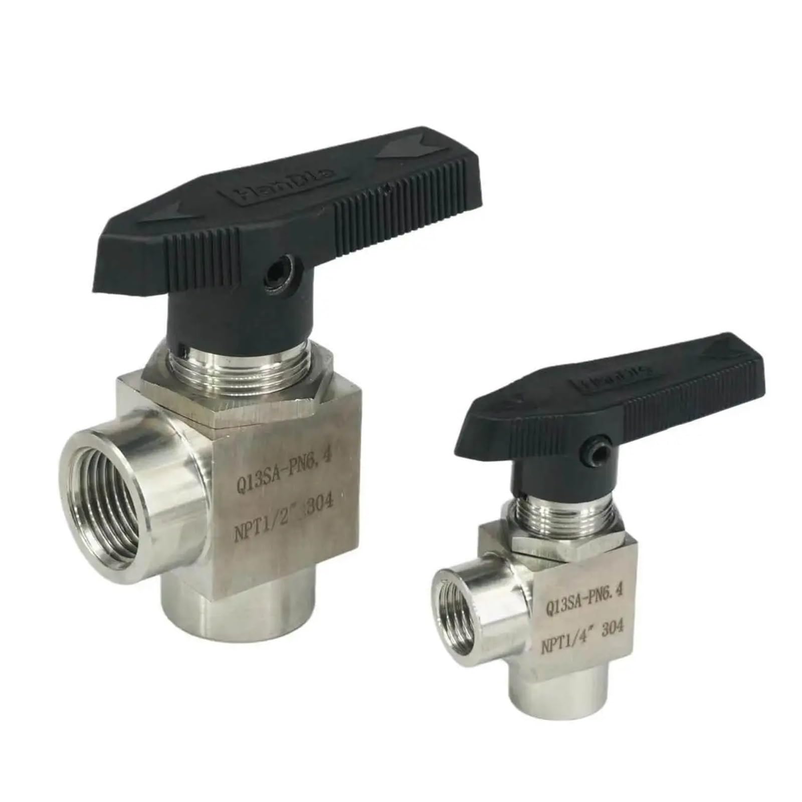 Vanne de coupure 3/8 inox de qualité supérieure pour circuits hydrauliques 915 PSI