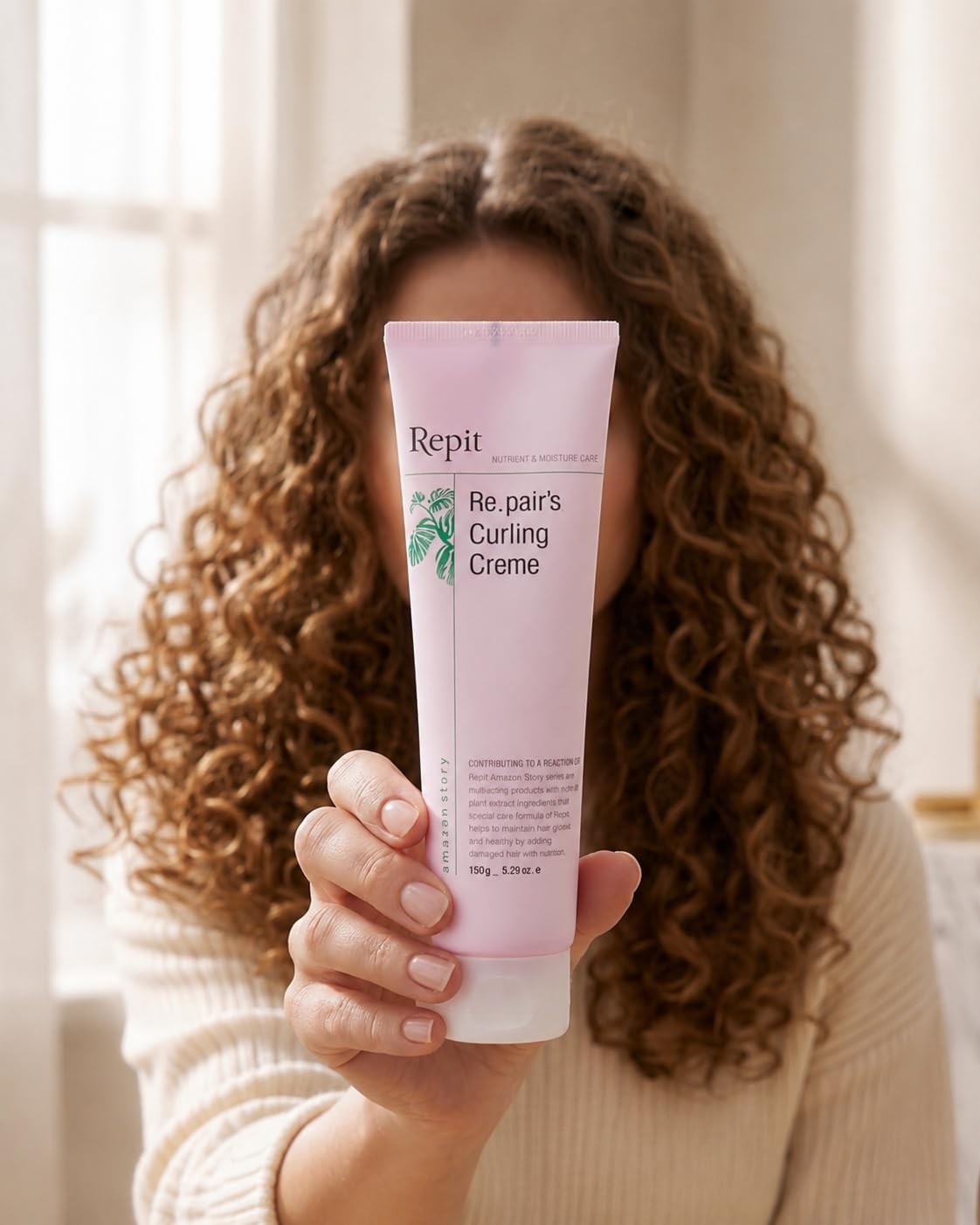 Amazon.com : Repit Repair's Curling Creme | Korean Curl Defining