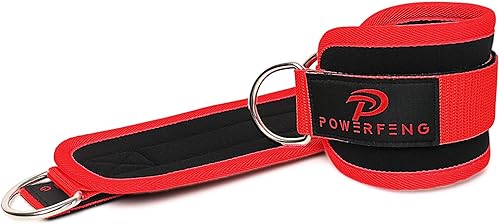 Miniatura 5 de Máquina de cable de correa de tobillo accesorios de cable de tobillo para gimnasio, tobillera, correas de tobillo para piernas y glúteos, puños de