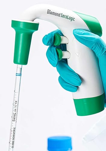 Miniatura 7 de Globe Scientific 1740 - Pipeta serológica UniPlast de poliestireno, capacidad de 0.2 fl oz, punta estándar, 11.654 in de longitud, estéril, rayas