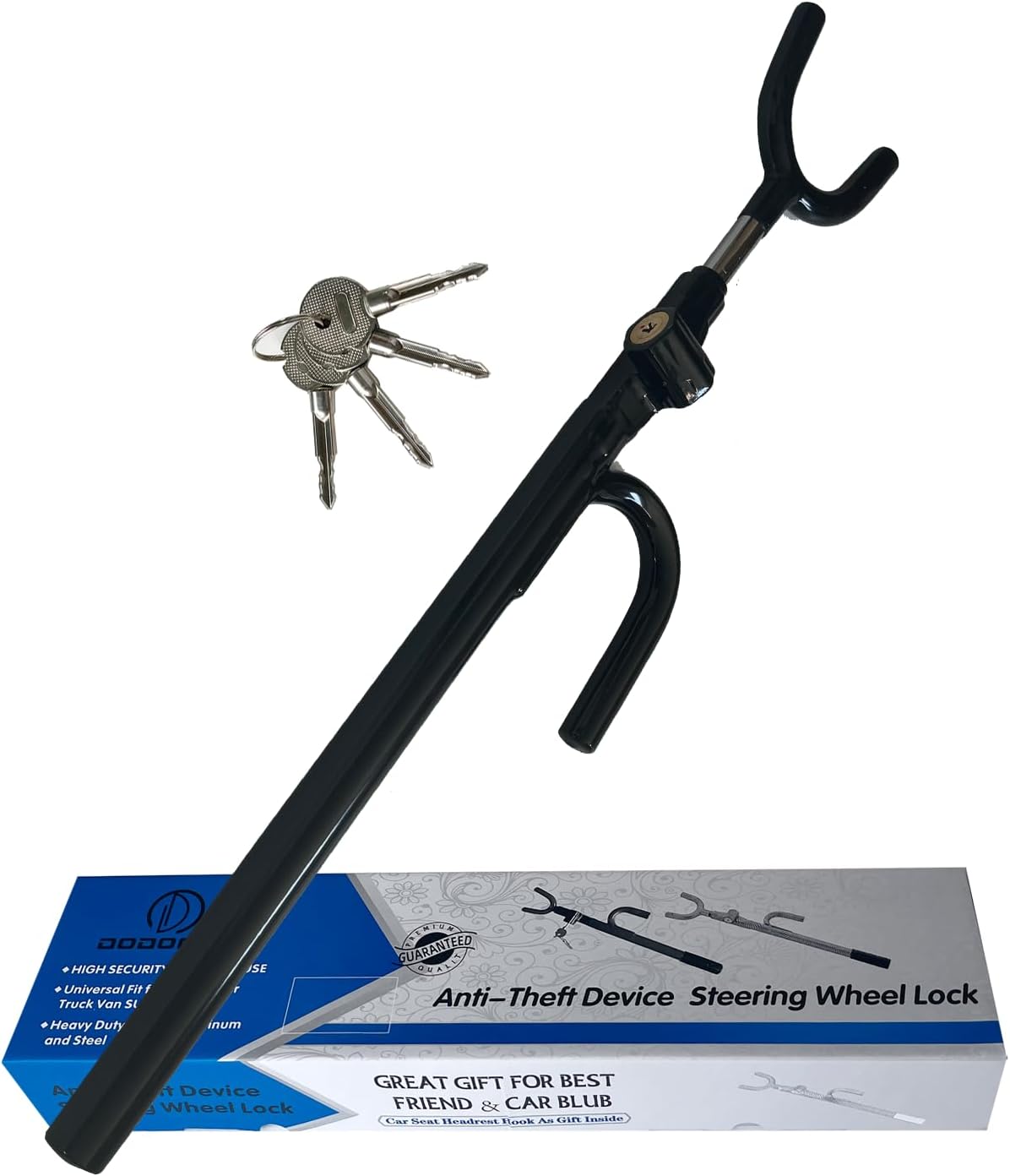 Blueshyhall Car Steering Wheel Lock,AntiTheft Locking