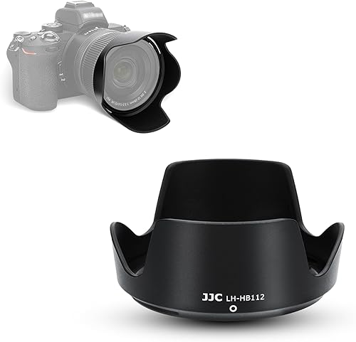 Parasol para lente Nikon NIKKOR Z DX 0.472-1.102 in f3.5-5.6 PZ VR en Nikon Z30 Z50 Z fc reemplaza a la capucha Nikon HB-112, compatible con filtro Parasol para lente Nikon NIKKOR Z DX 0.472-1.102 in f3.5-5.6 PZ VR en Nikon Z30 Z50 Z fc reemplaza a la capucha Nikon HB-112, compatible con filtro