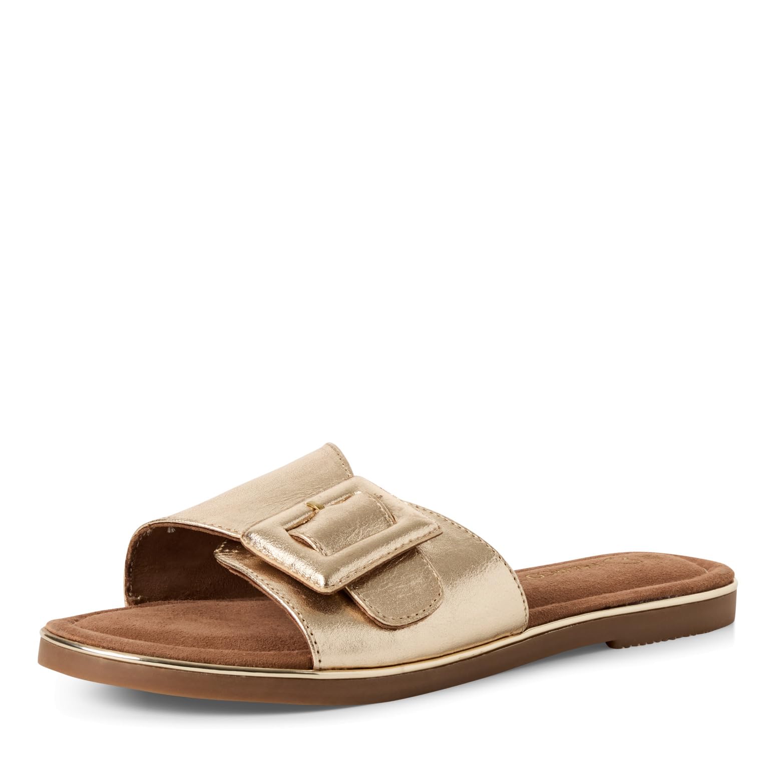 MARCO TOZZI Women's Sandale 2-27107-44, Metallic, 7.5 UK