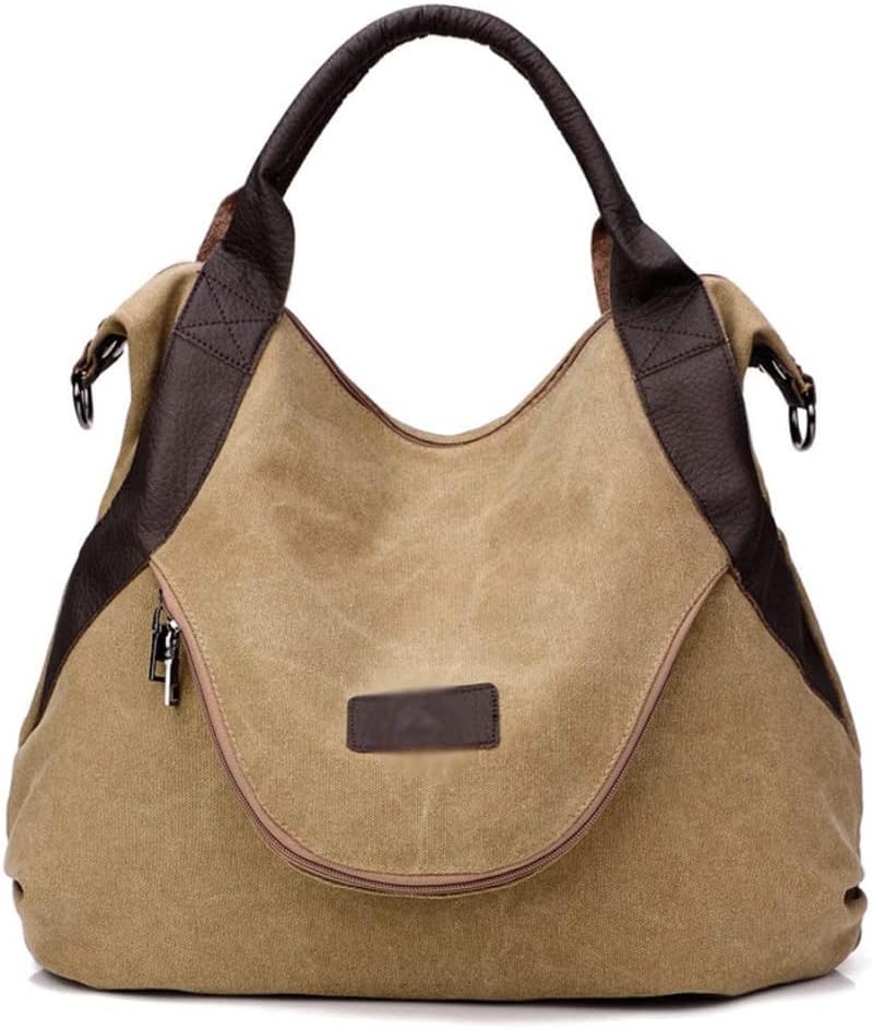 Women Shoulder bags Casual Vintage Canvas Handbags Top Handle Tote Crossbody Shopping Bags