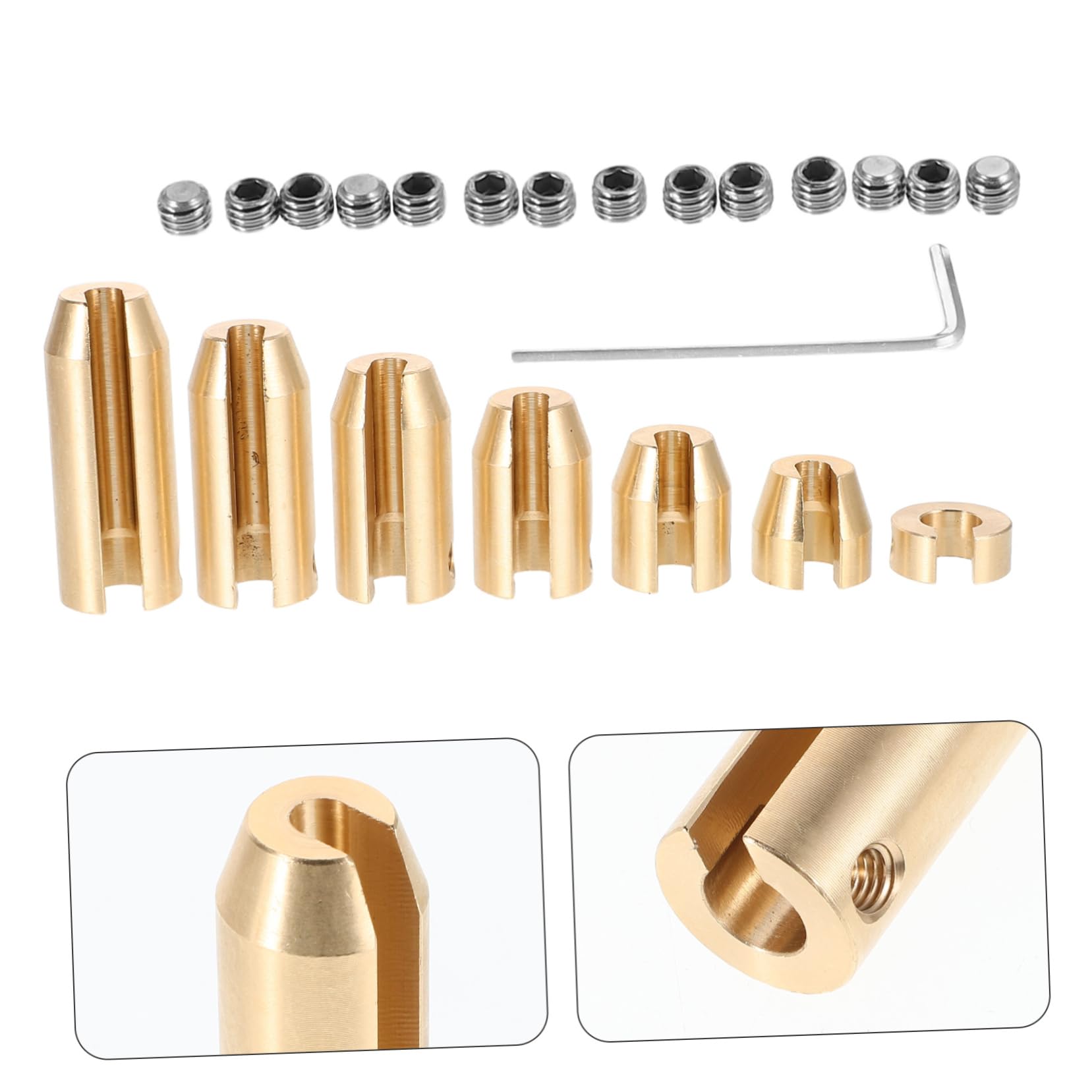 GANAZONO 1zestaw Sztuk Mosiężnych Odważników Do Balansu Kół Motocykli Reusable Wheel Balance Weights for Super Łatwa Instalacja Optymalna Stabilność Jazdy Kompatybilność z Super