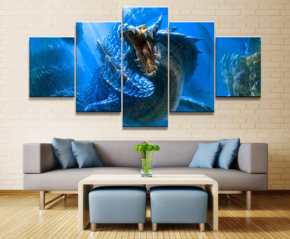 Canvas Paintings For Paintings Decor 5 Panel Movie Superstar Canvas Art Prints Wall Picture For Home Decor Painting Kids Room Halloween