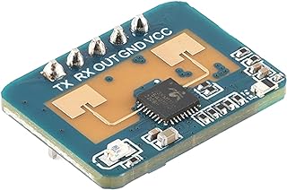 LD2410C Sensor Module HLK-LD2410 Human Presence Radar Sensor Module LD2410 Millimeter Wave Radar Sensor Module Non Contact 24GHz ISM Band Serial Port IO Level Output