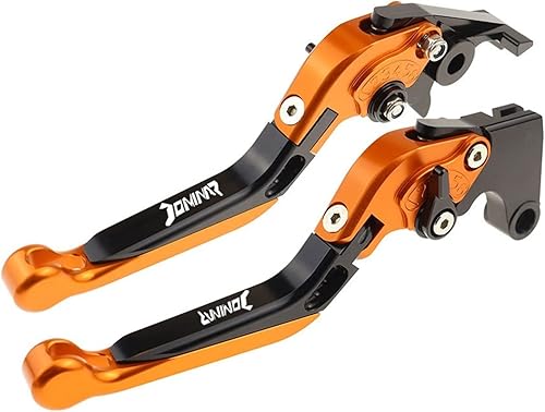 JMORCO Brake and Clutch Lever Clutch Handle Motorcycle Folding Extendable Brake Clutch Lever with Logo for Dominar 400 2017-2018 Clutch Handle Brake