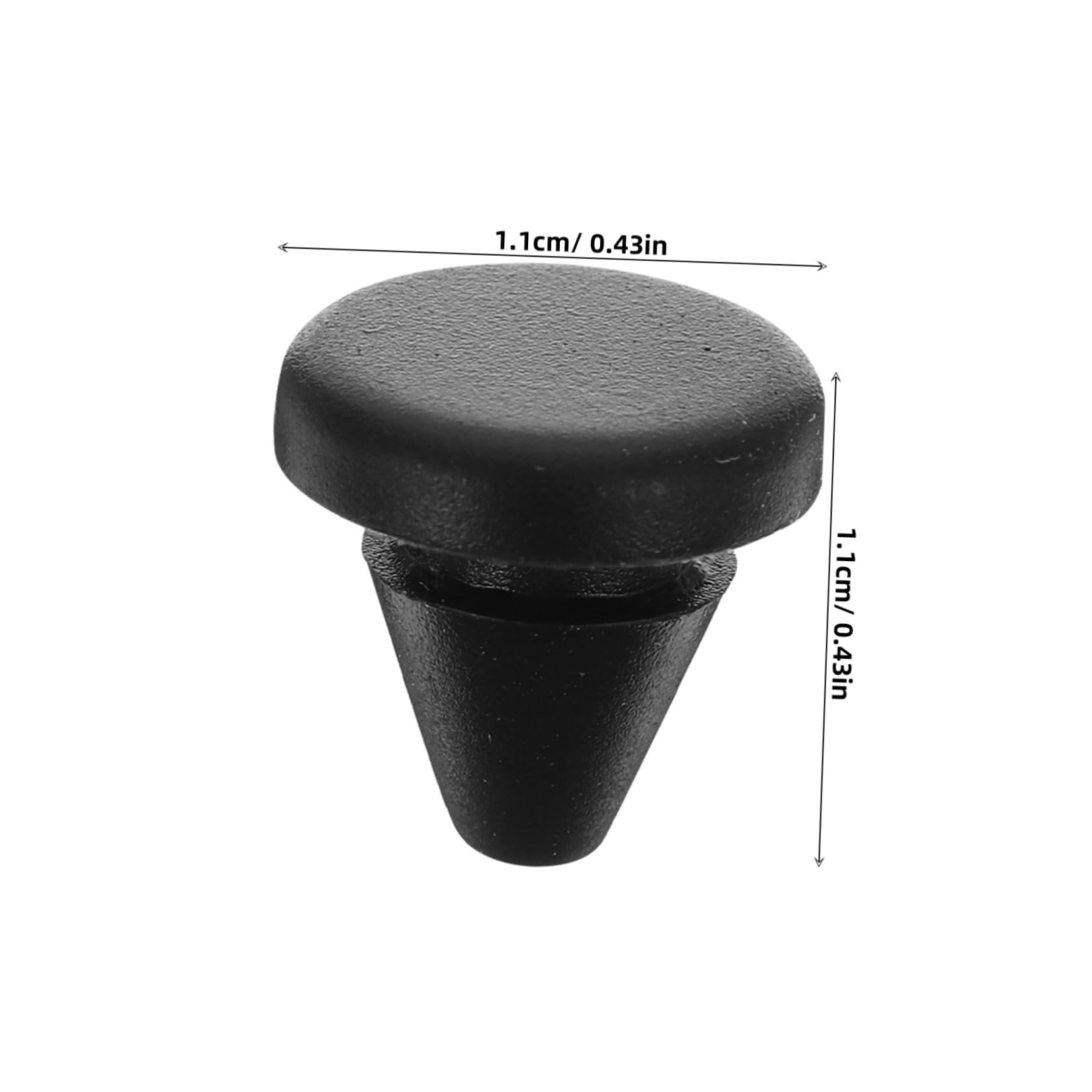AUTSUPPL 20pcs 6.0 Silicone Rubber Plugs for High Temp Sealing Vibration Dampening Easy Install Protector for Holes Tapered Rubber Grommet