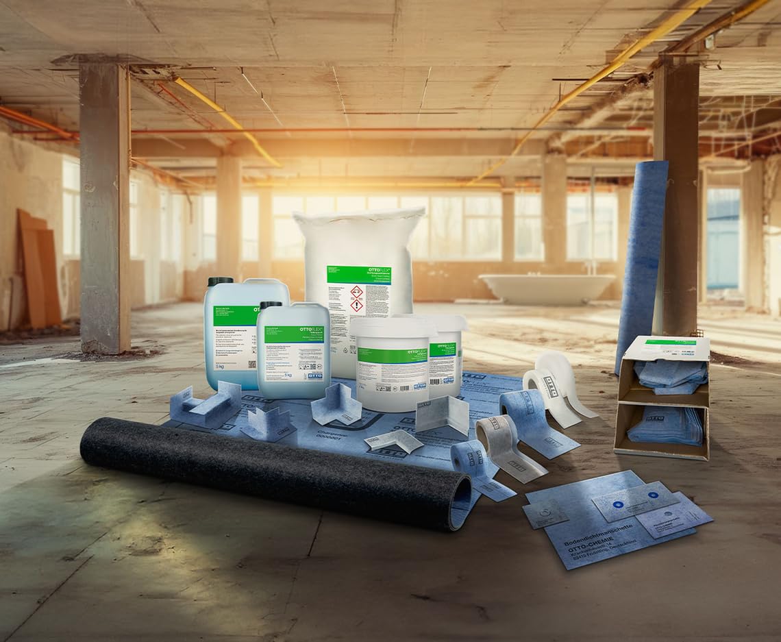 Generisch OTTOFLEX Premium Dichtband 10er Band 50 Meter Abdichtung Verbundabdichtung Dusche Bad Flüssigfolie