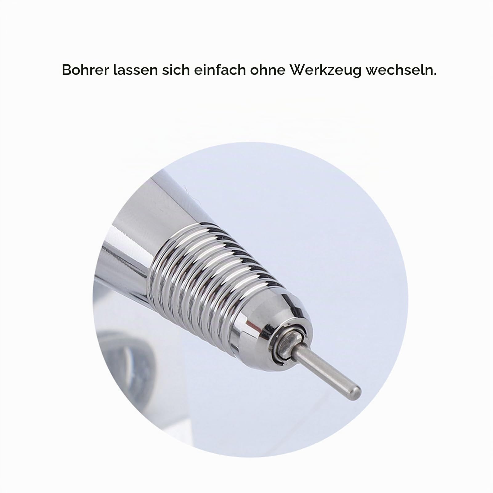 Nagelbohrer Handstück Ersatz, Nagelbohrer Griff, Elektrische Nagel Maniküre Maschine, Ersatz Handstück für Nagelbohrer Nagellack Handstück