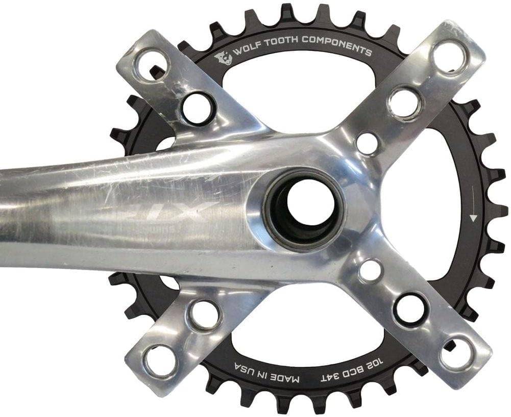 Wolf Tooth 102 BCD Mountain Bike Chainrings for XTR M960 (32 Tooth, Drop-Stop A, MTB)