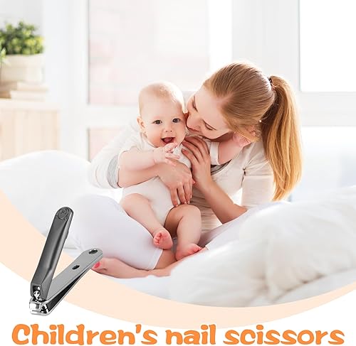 Miniatura 5 de Cortaúñas para niños, para bebés, niños pequeños y niños, recortador de uñas de mandíbula pequeño, herramienta de aseo de precisión para las uñas
