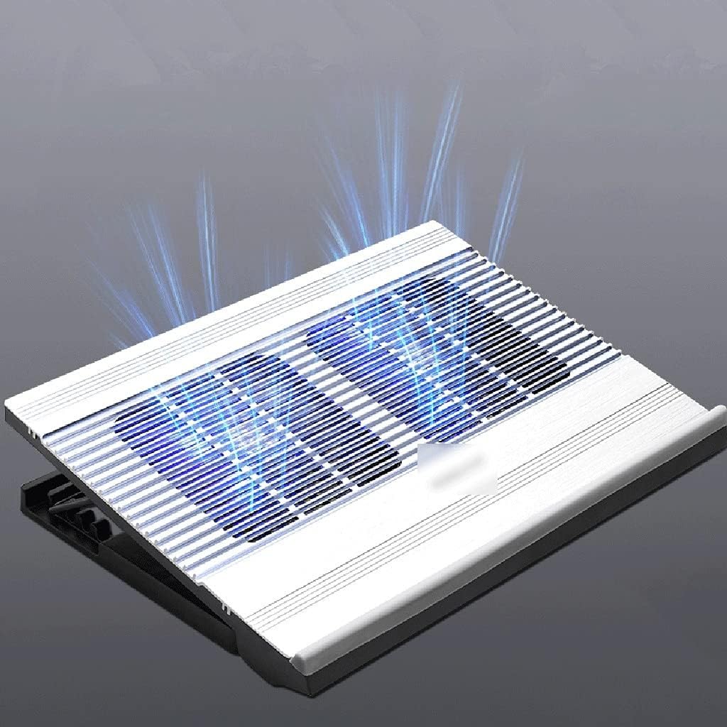 Laptop Cooler Refroidisseur Ordinateur Portable Ventilateur de Refroidissement pour Ordinateur Portable, Support réglable