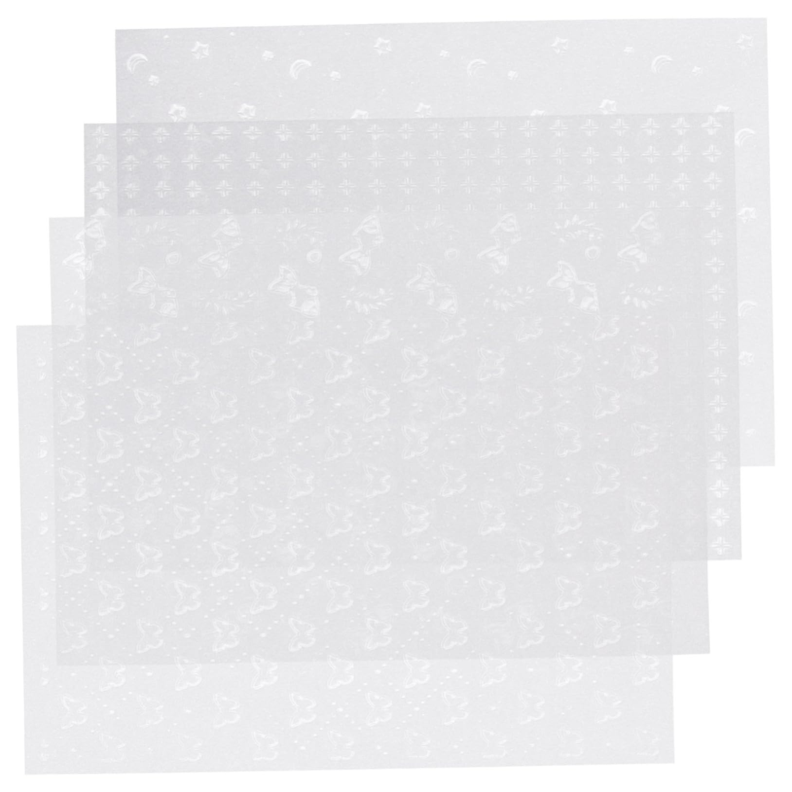 SHINEOFI 4 Sätze Scrapbook-papier Foto-sammelalbum Pastell Gaffers Tape Geschenkpapier Scrapbooking Tagebuchband Sammelalbumpapier Zeitschrift Klebstoff Zeitungspapier Weiß 40 Blätter * 4