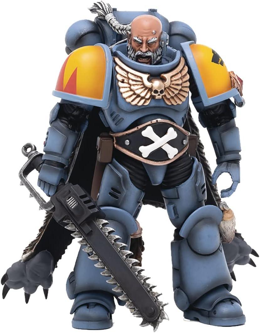 JOYTOY Warhammer 40K: Space Wolves Claw Pack Gunnar 1:18 Scale Military Action Figure JT2719