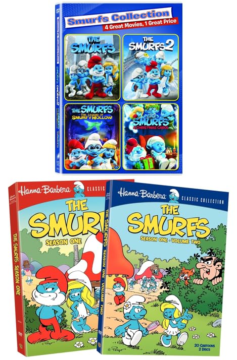 Smurfs: The Ultimate TV & Movie DVD Collection: The Smurfs / The Smurfs 2 / The Smurfs: The Legend of Smurf Hollow / The Smurfs: A Christmas Carol / The Smurfs: Complete Season 1 (Volumes 1 & 2)