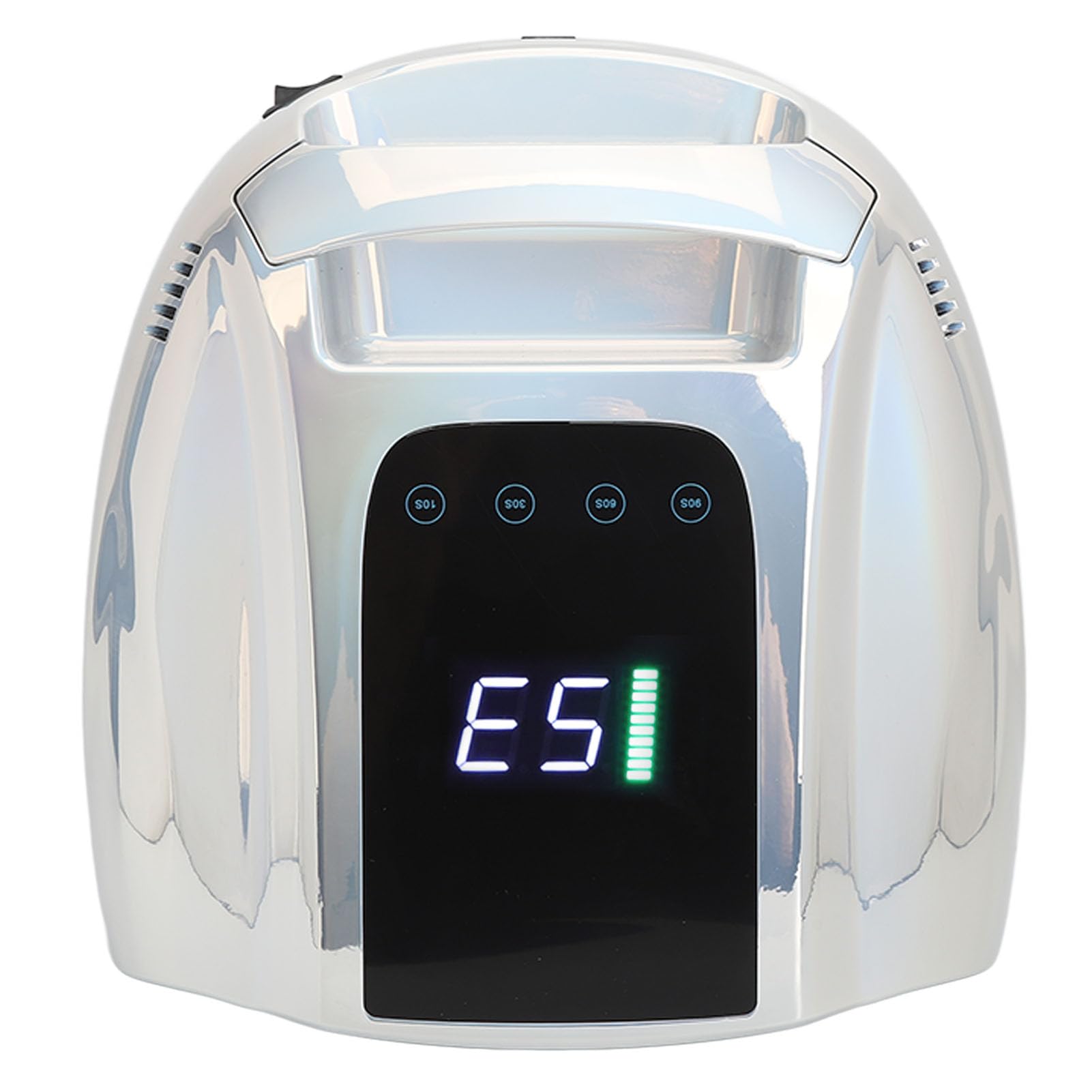 UV Nagellicht, ABS Tragbare Kabellose Nagellampe 96 W mit 42 Lichtchips, Abnehmbare Grundplatte Digitalanzeige Infrarot Sensor UV Härtendes Nagellicht