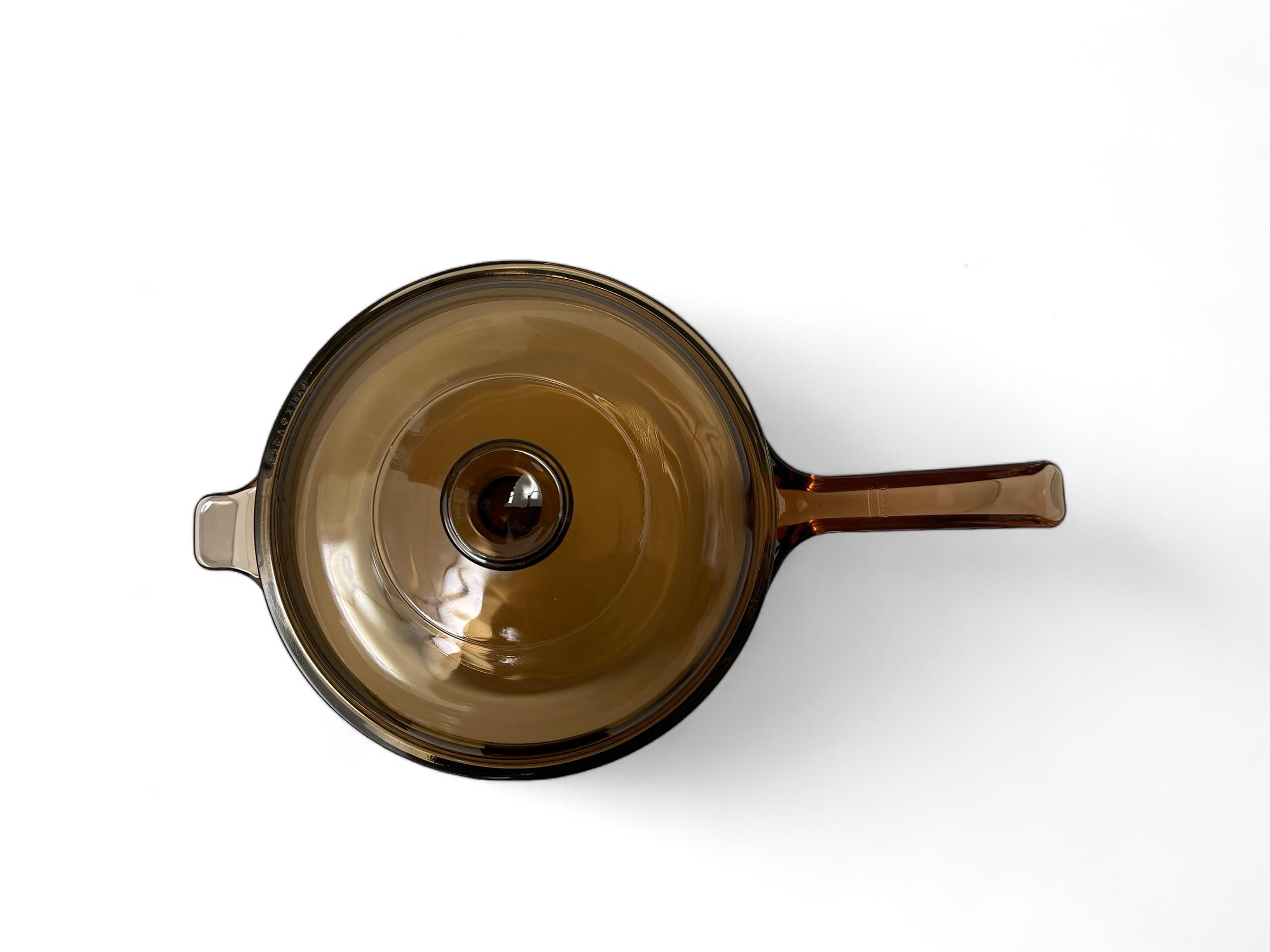 Amazon.com: Corning Vision Visionware Amber Covered Pot Saucepan