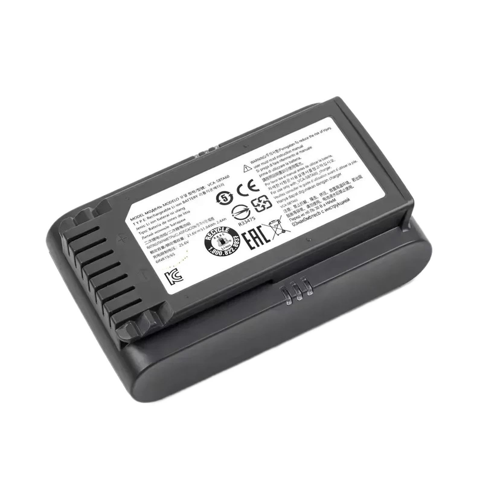 Reemplazar, Compatible con Samsung, JET90 JET90E JET75 VS9000 VS20R9074S2 VS20T7551P5 VS20R9078S2 VCA-SBT90 Batería De Aspiradora(5000mAh)