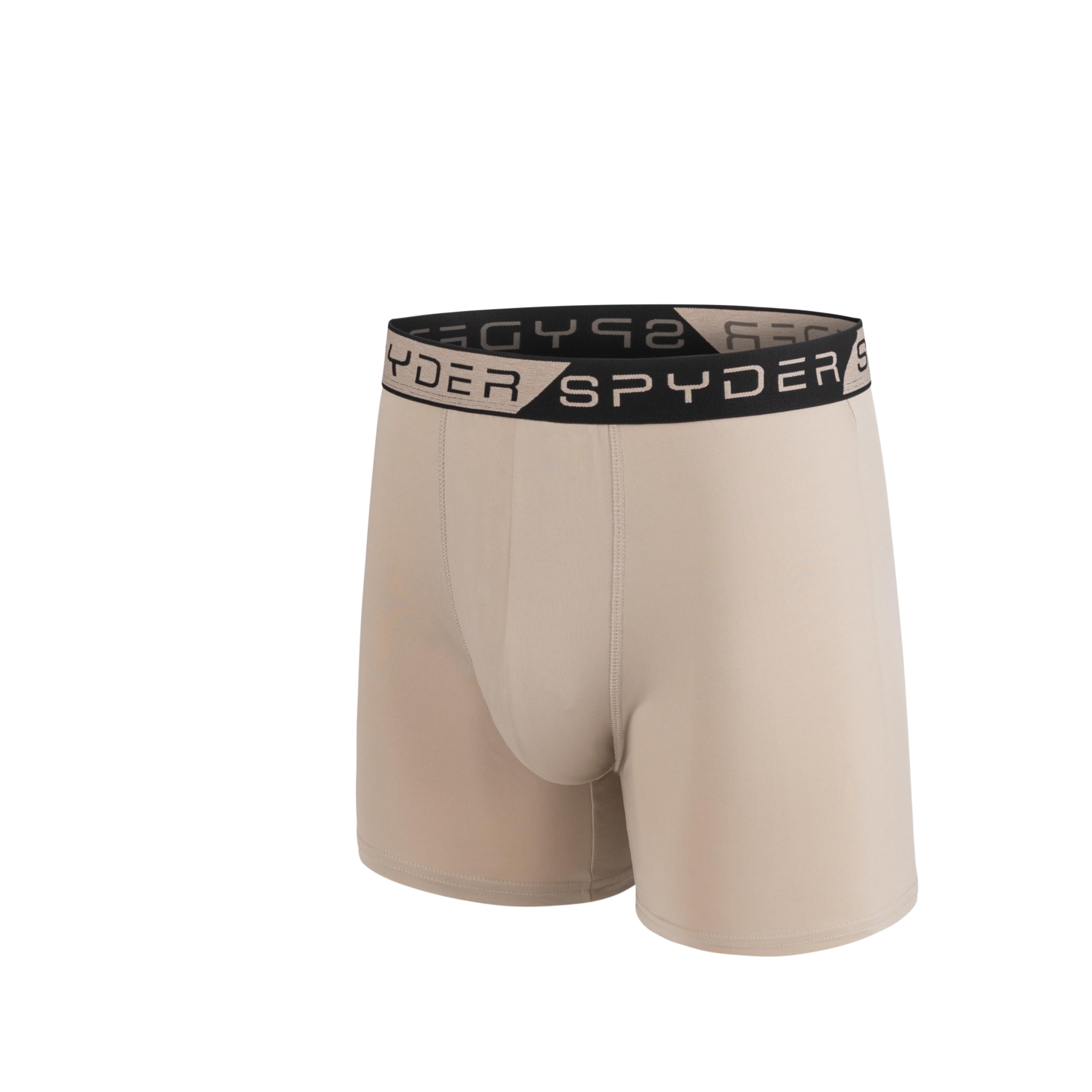 Spyder Calzoncillos tipo bóxer para hombre, paquete de 5 calzoncillos tipo bóxer de poliéster y elastano