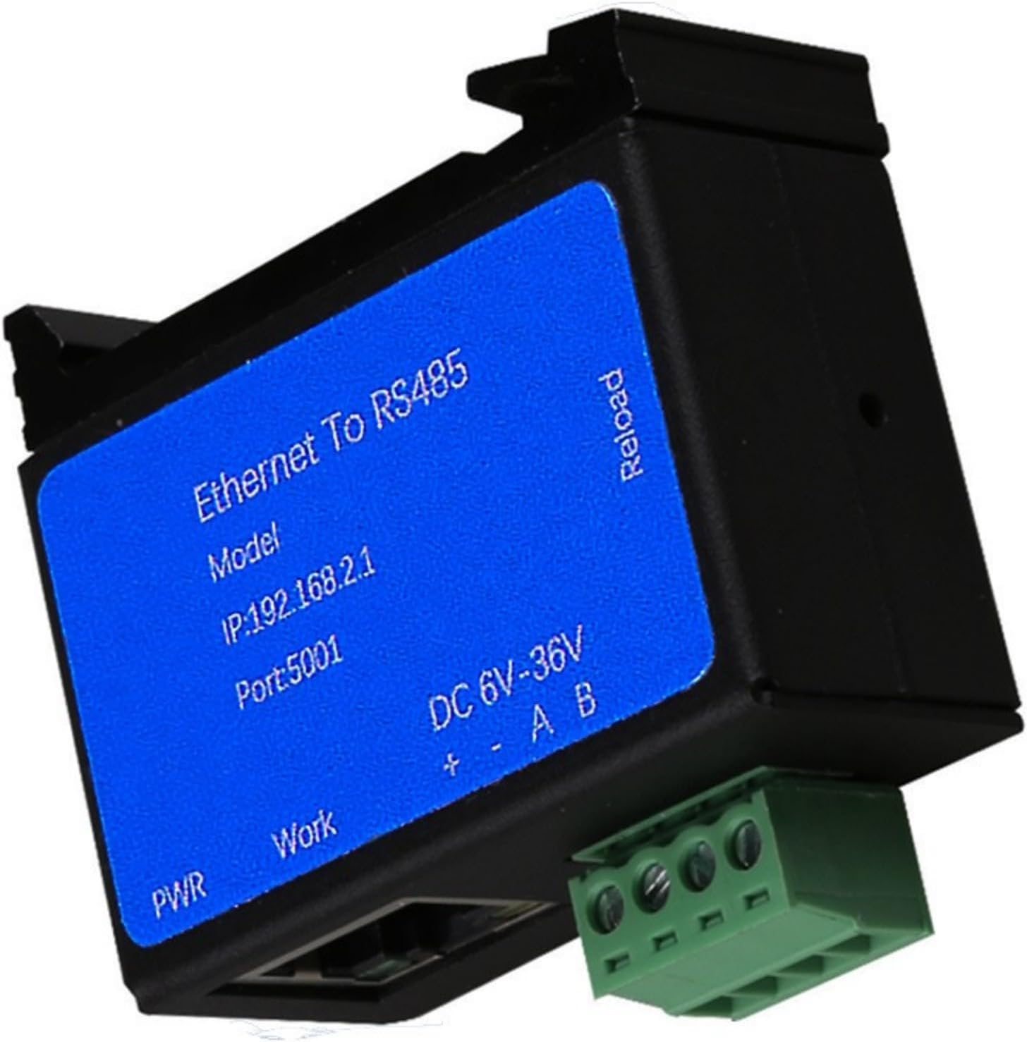 Waveshare 8チャンネルRS485-イーサネット 変換サーバ — スイッチサイエンス RS485からイーサネットシリアルポートサーバー  イーサネットデバイス 産業オートメーション管理アクセサリーリモートデバイス管理