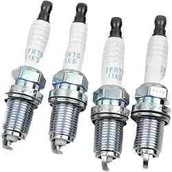 Conjunto de 4 velas de ignição IFR7G-11KS 7746 Laser Iridium para Honda Acura Civic S2000 RSX 2.0L. (Substituição de velas de ignição para motor de carro)