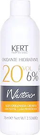 Whitener Água Oxigenada Cremosa Com Pca Na Oxidante Hidratante 20 Vol 6% 75 Ml Branca
