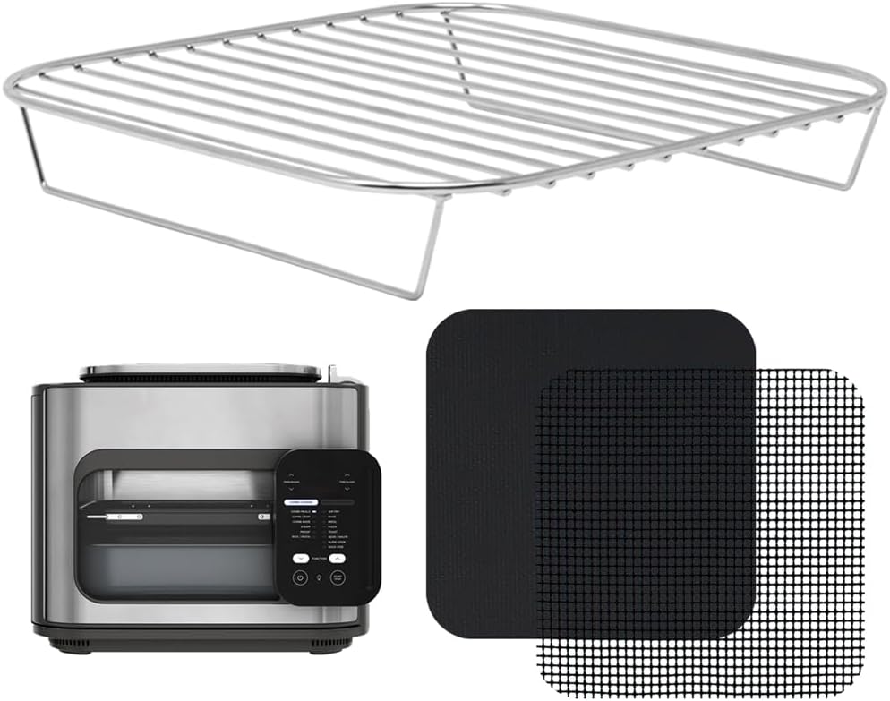Air Fryer Rack Accessories for Ninja Combi All-in-One Multicooker 14-in-1 SFP701 Airfryer Oven and Slow Cooker with Reusable Airfryer Liners by INFRAOVENS (For Ninja Combi 14 in 1) Air Fryer Rack Accessories for Ninja Combi All-in-One Multicooker 14-in-1 SFP701 Airfryer Oven and Slow Cooker with Reusable Airfryer Liners by INFRAOVENS (For Ninja Combi 14 in 1)