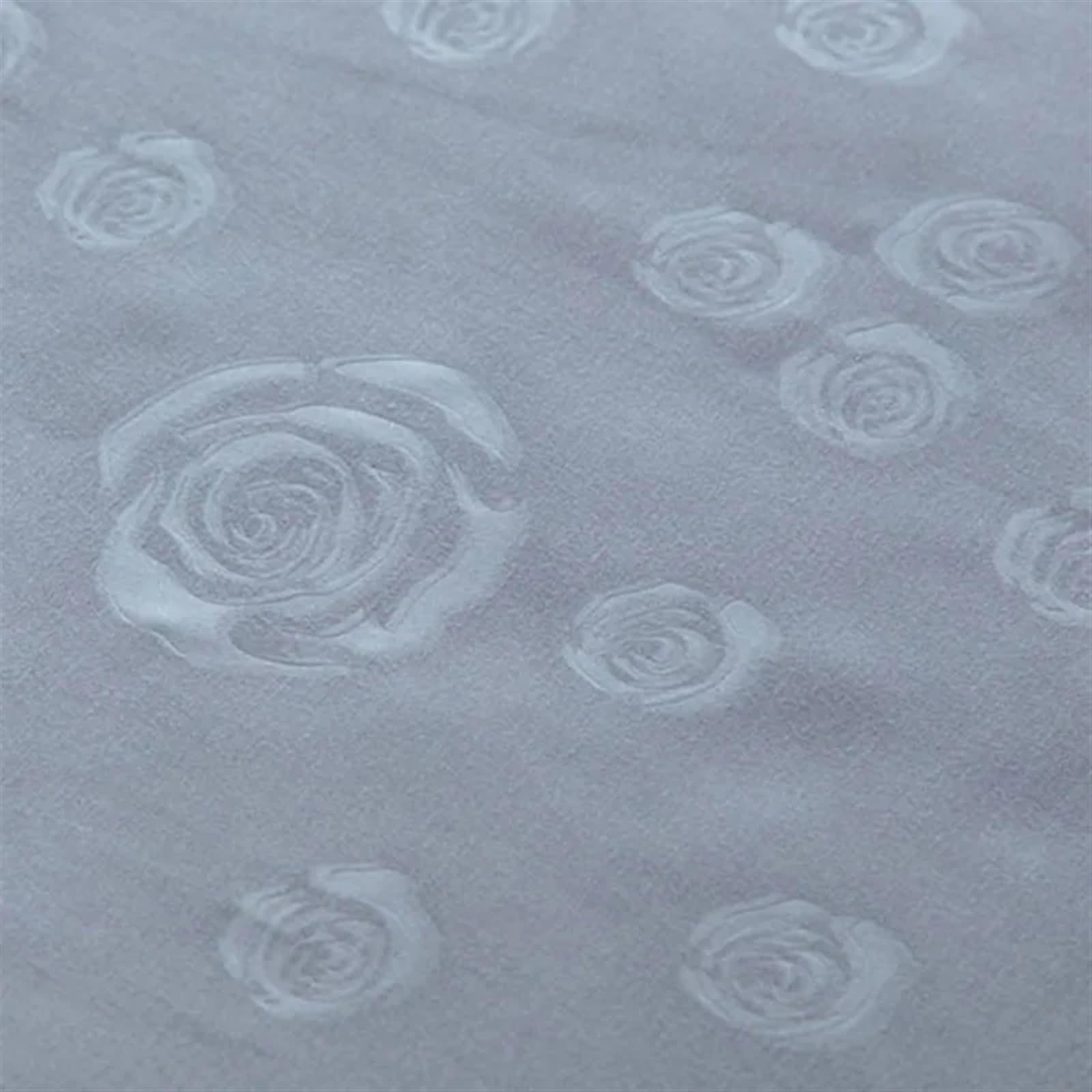 Juego de 5 sábanas de belleza con estampado de rosas, sábanas de spa for masajes, antiarrugas, de secado rápido, funda for mesa de cama con orificio(Blue)