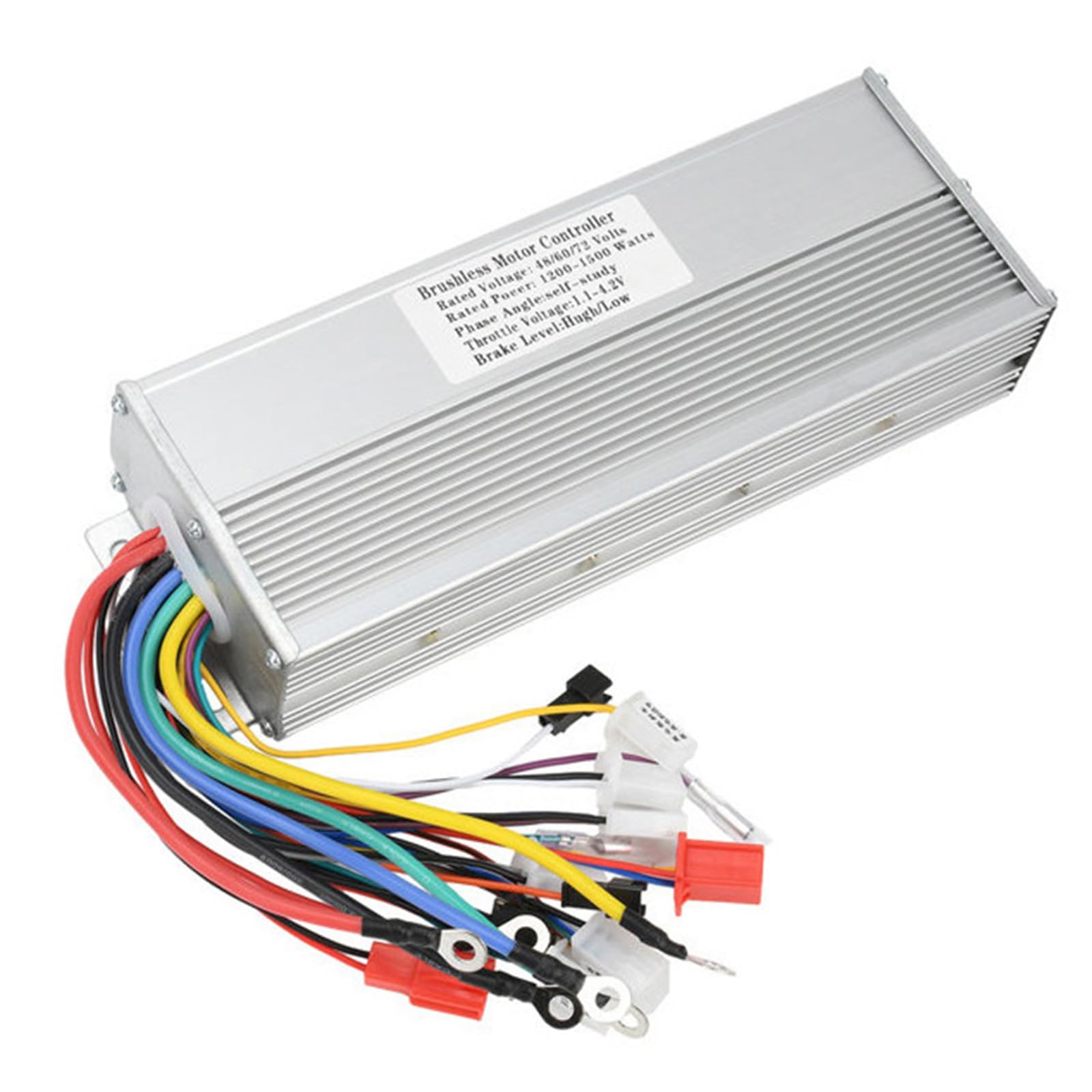 Control del motor de 3 velocidades de 1200 W-1500 W, ideal para scooters y bicicletas eléctricas, eficiencia y durabilidad mejoradas, control del motor programable