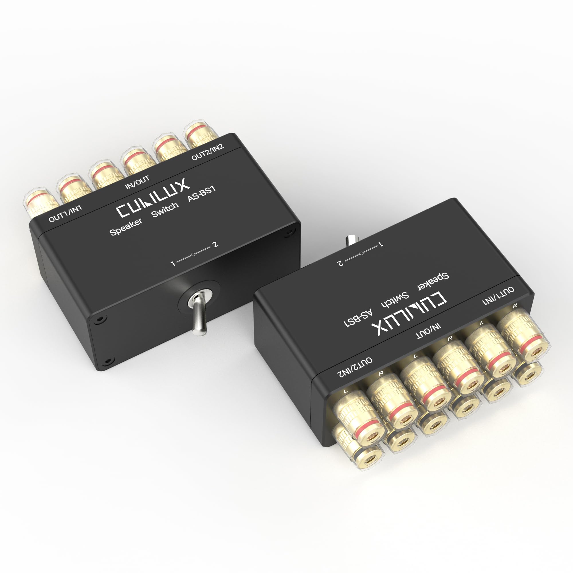 acubic 配信 Amazon.com: Cubilux AS-BS1 2-Way Speaker Selector Switch Box, A/B