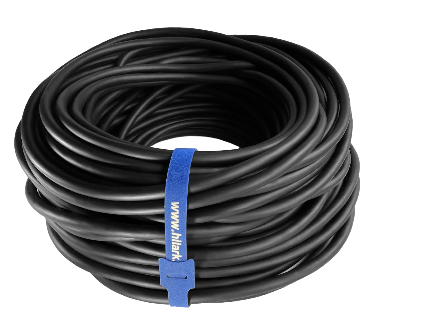 Hilark - Cavo a 5 fili, 2,5 mm2 H05RR-F, 5 x 2,5 mm2 (5 g2,5 mm2) (100 m, nero)