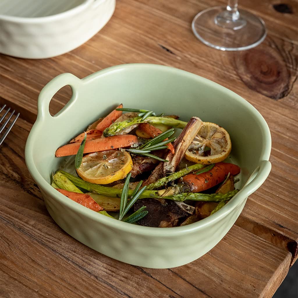 Ensaladera Cuencos De Pasta Postre Tazón De Desayuno Tazón De Cerámica Ensaladera Tazón Para Hornear En Casa Tazón De Diseño Binaural Adecuado para Ensaladas, Sopas, Sopas De Pasta Y Tazones De Ens
