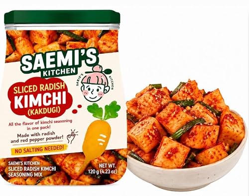 DANGAM Easy Korean Radish Kimchi – Just Add Fresh Radish and Mix